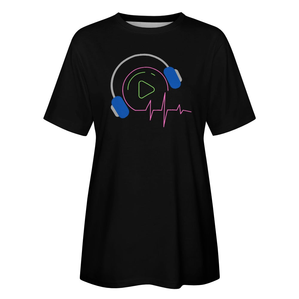 Women's Music is Life Cotton T-Shirt