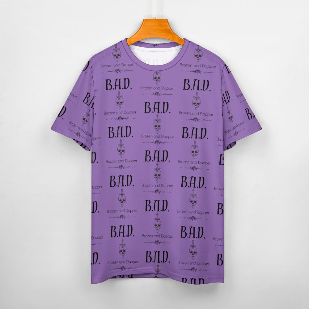 Women's B.A.D Brazen And Dapper Print Cotton T-shirt
