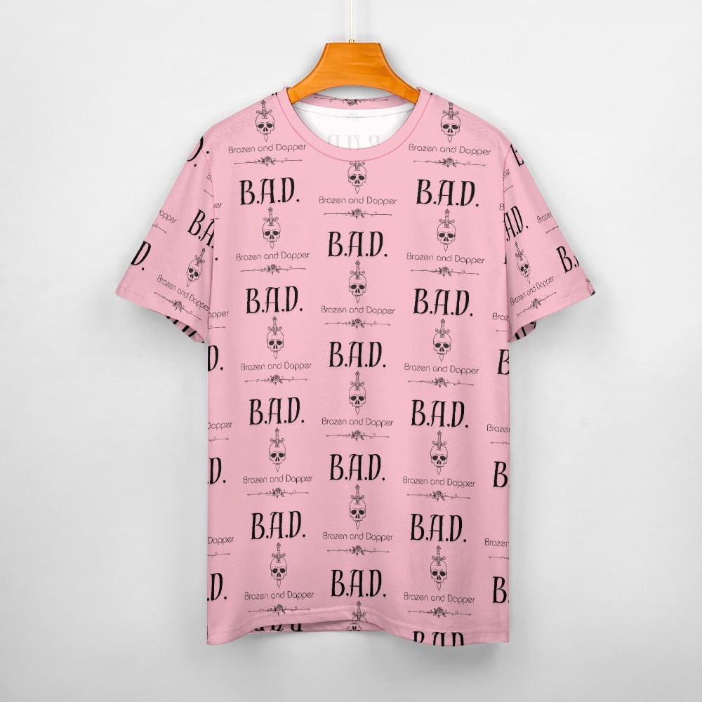 Women's B.A.D Brazen And Dapper Print Cotton T-shirt