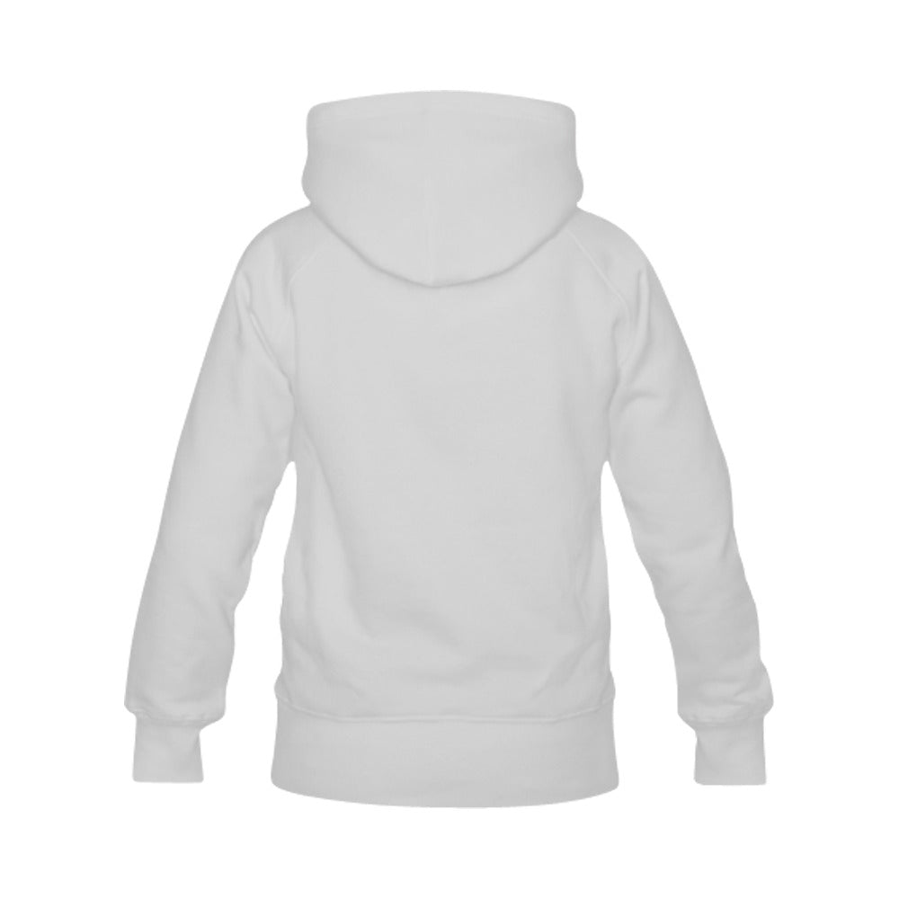 Women's Christmas Tree Abstract Print Classic Long Sleeve Front Pocket Hoodie