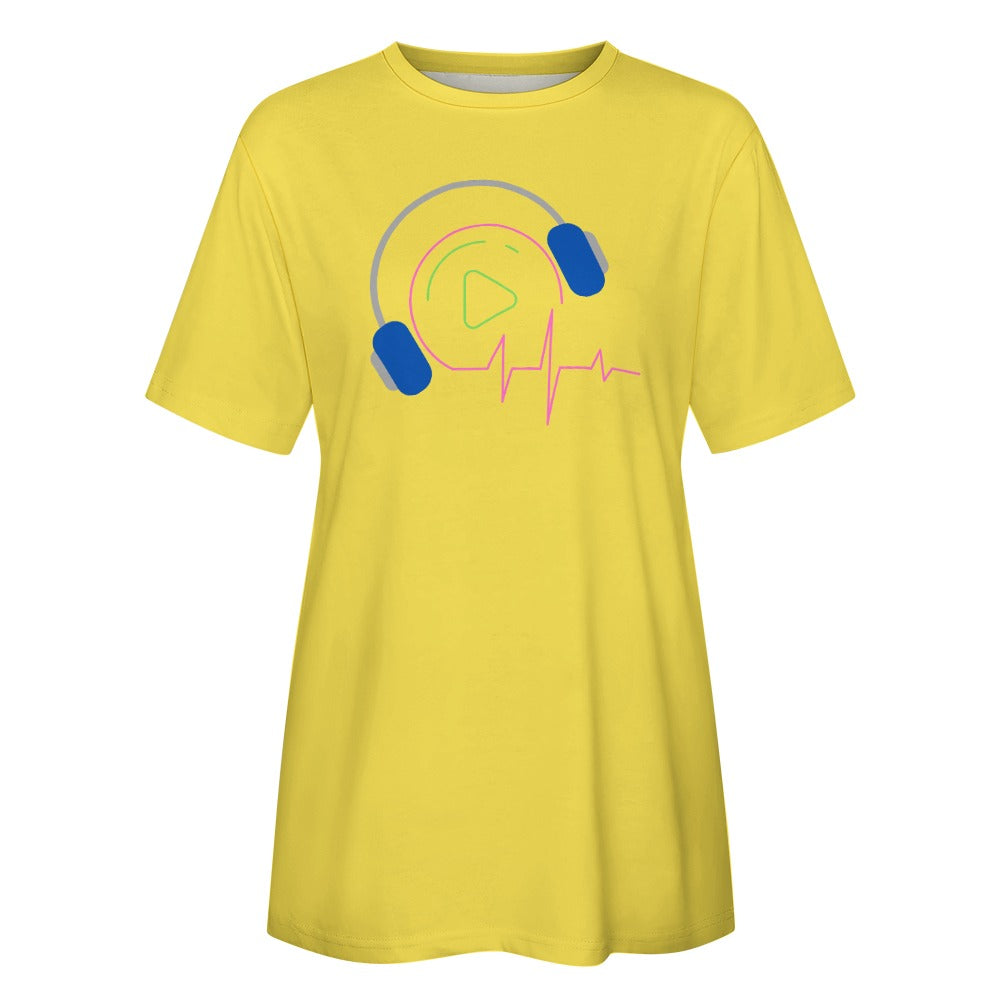Women's Music is Life Cotton T-Shirt