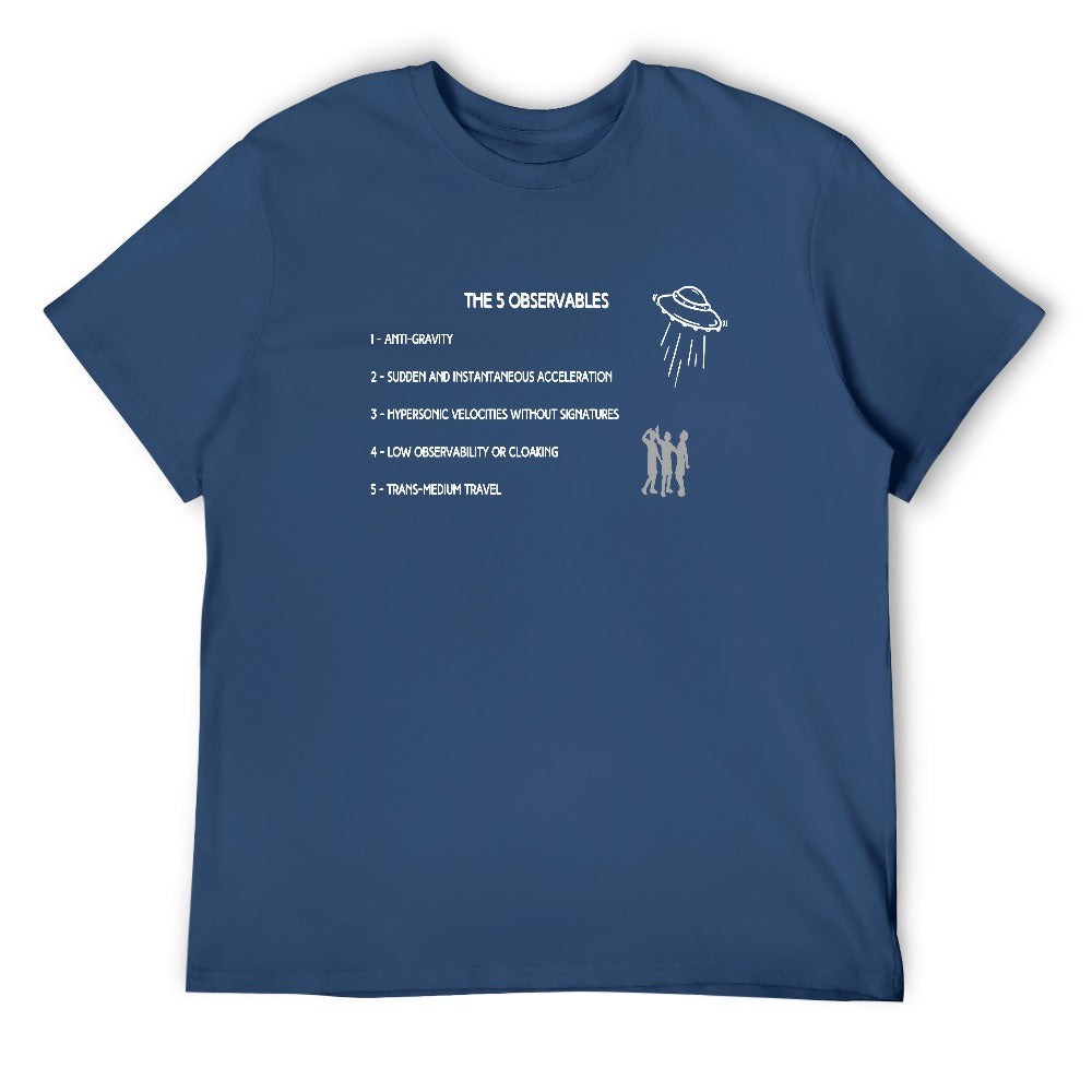 Men's UFO The 5 Observables Cotton T-shirt