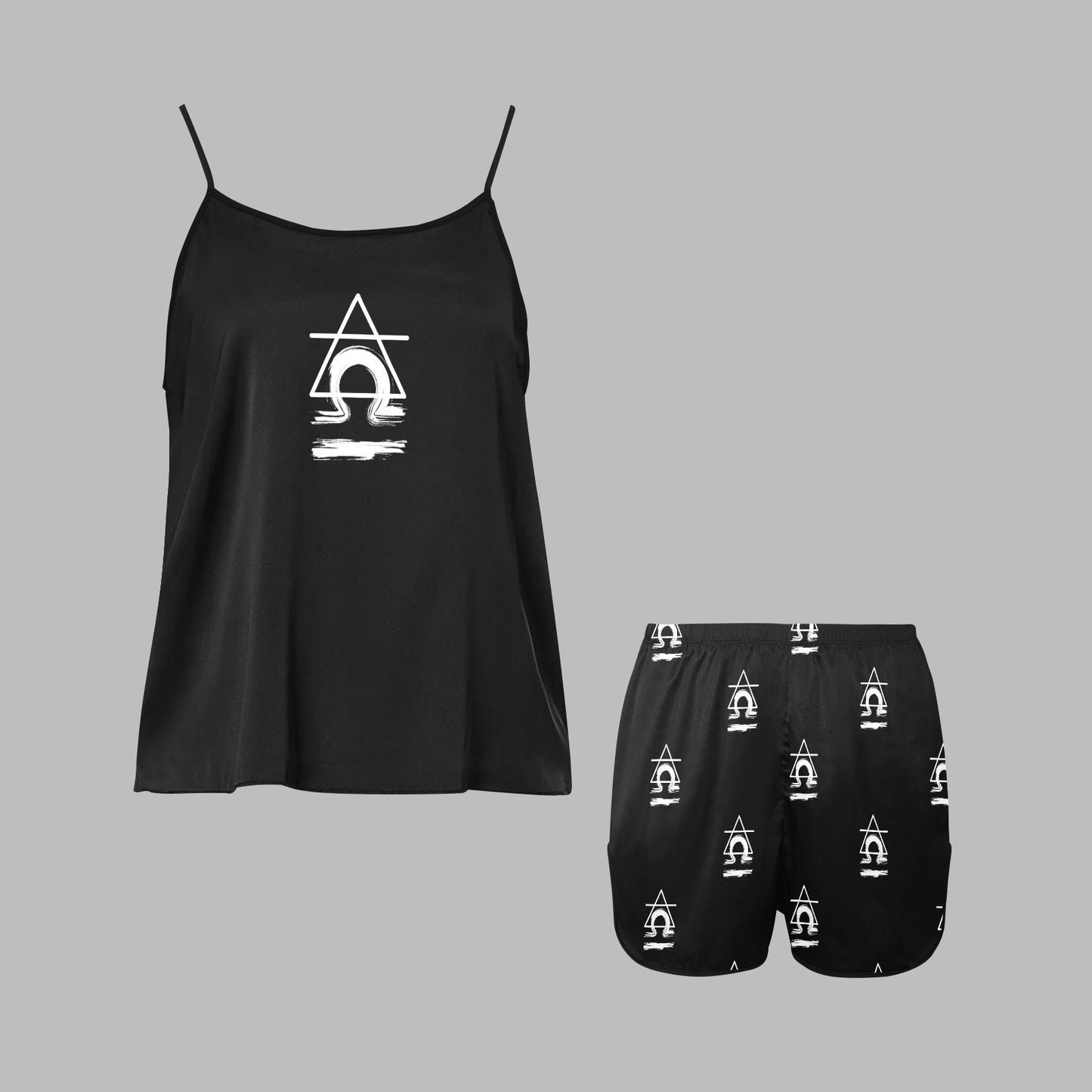 TABOO TIDE Women's Libra Zodiac Star Sign with Air Element Symbol Pyjamas