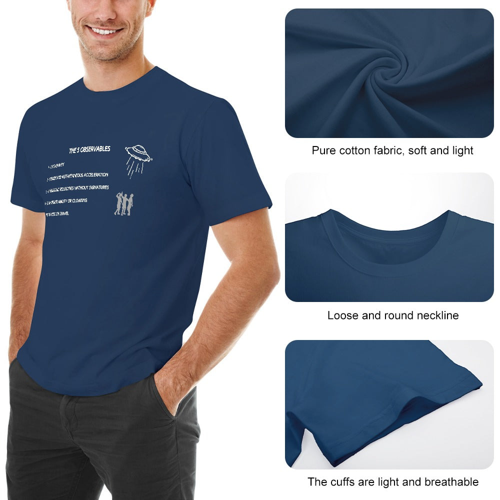 Men's UFO The 5 Observables Cotton T-shirt