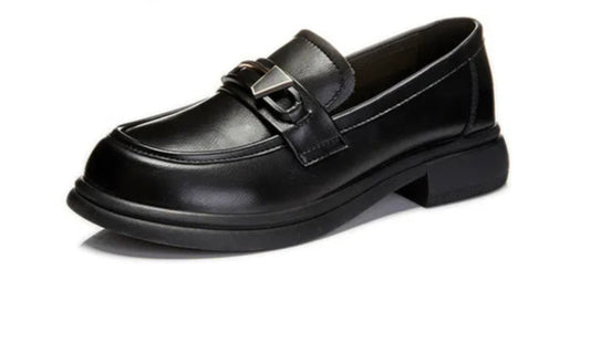 Women's Faux Leather Chunky Loafers