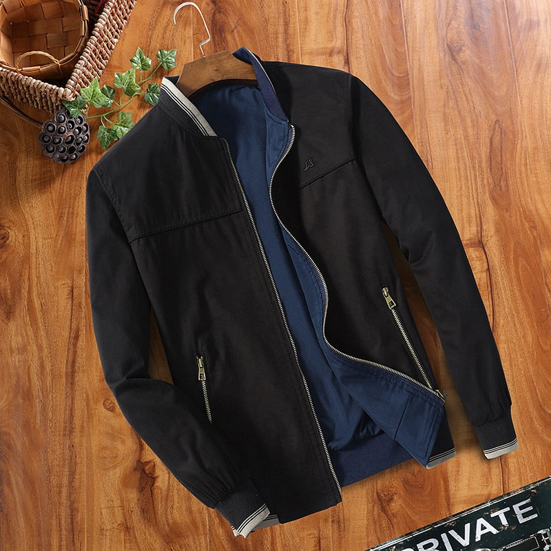 Men's Double Sided Reversible Lightweight Jacket