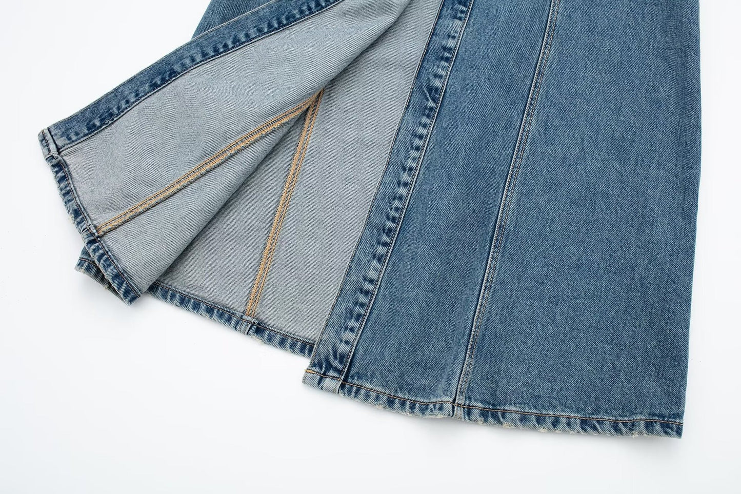 Women's Sleeveless Classic Denim Maxi Dress