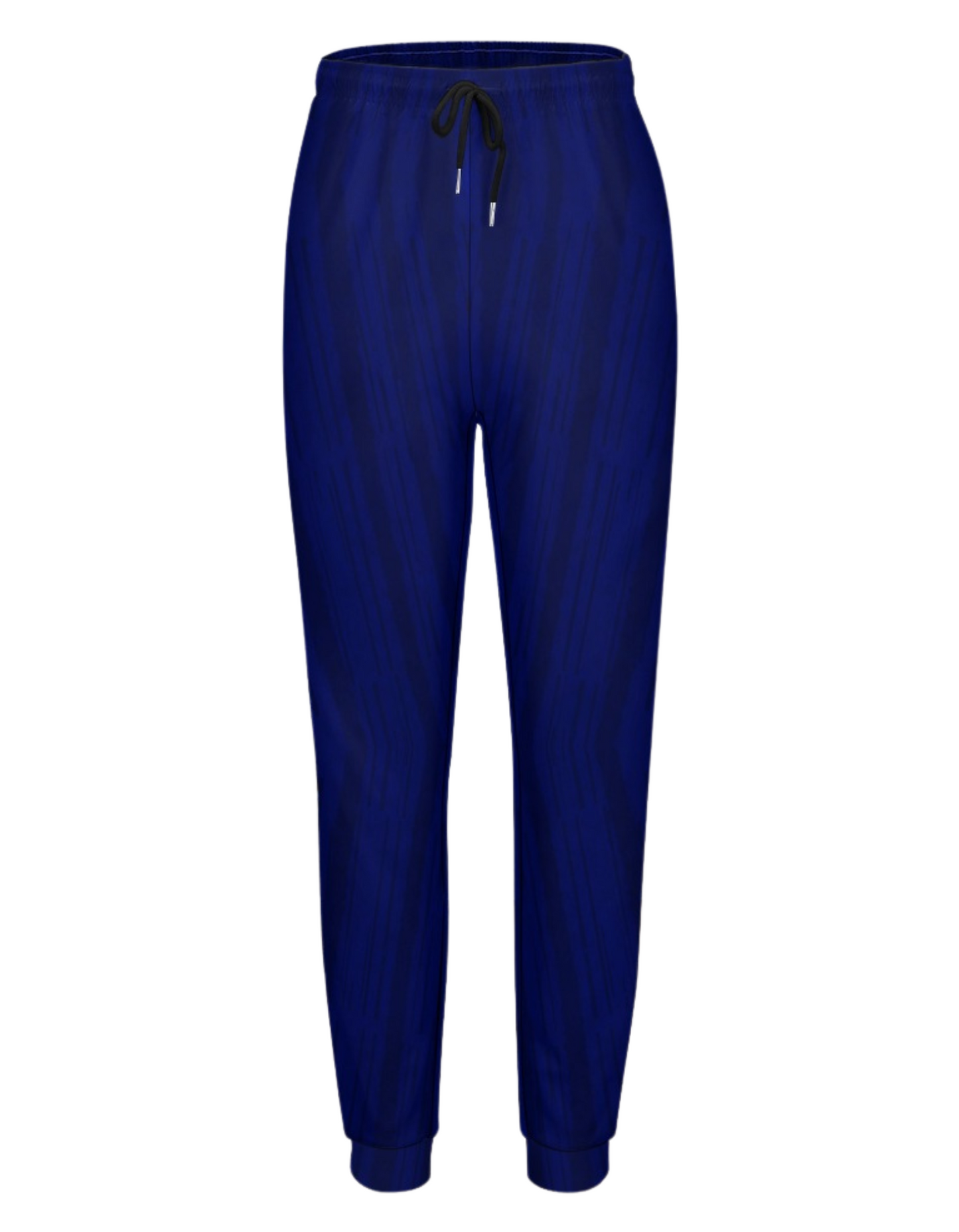 Women's Stripe Ombre Print Pockets Cuff Hem Sweatpants