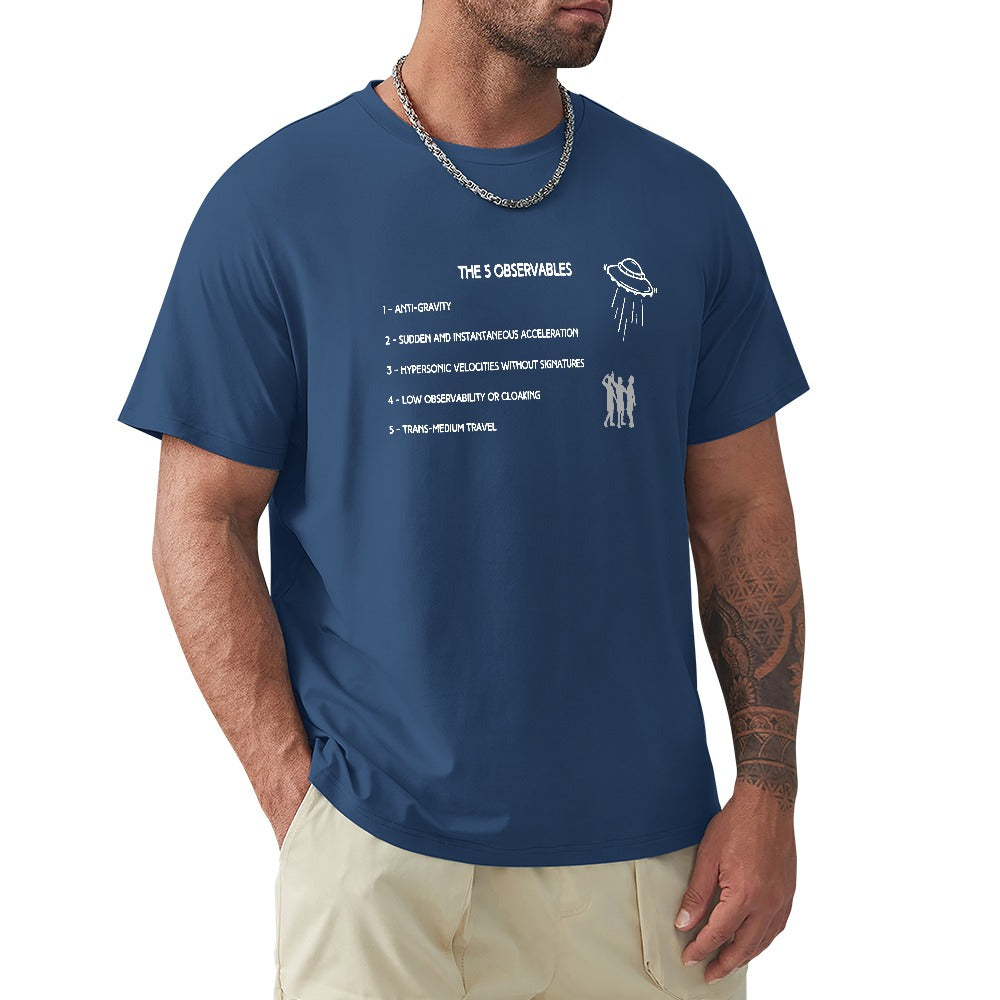 Men's UFO The 5 Observables Cotton T-shirt