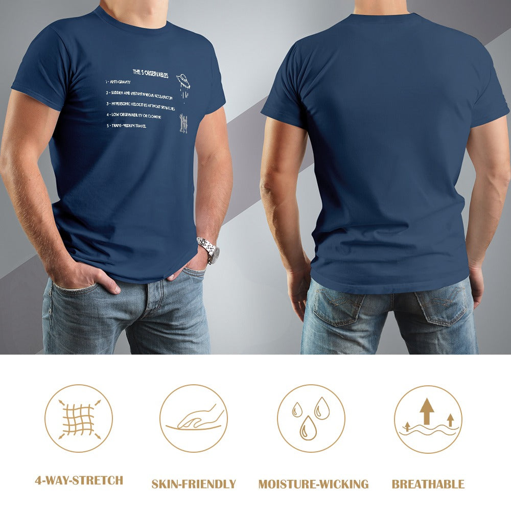 Men's UFO The 5 Observables Cotton T-shirt