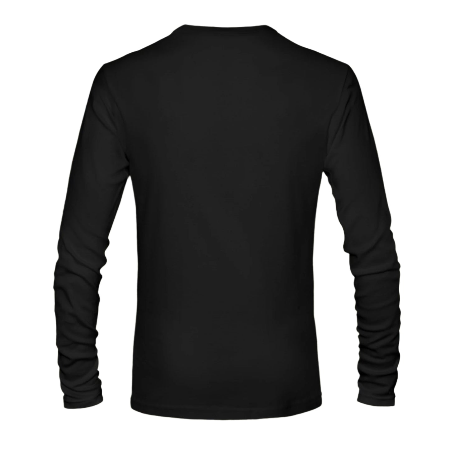 Men's Fishing Print Long Sleeve Cotton T-shirt