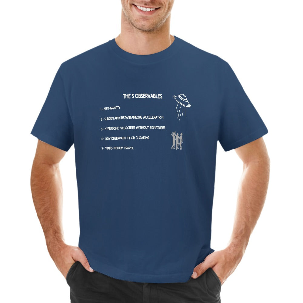 Men's UFO The 5 Observables Cotton T-shirt