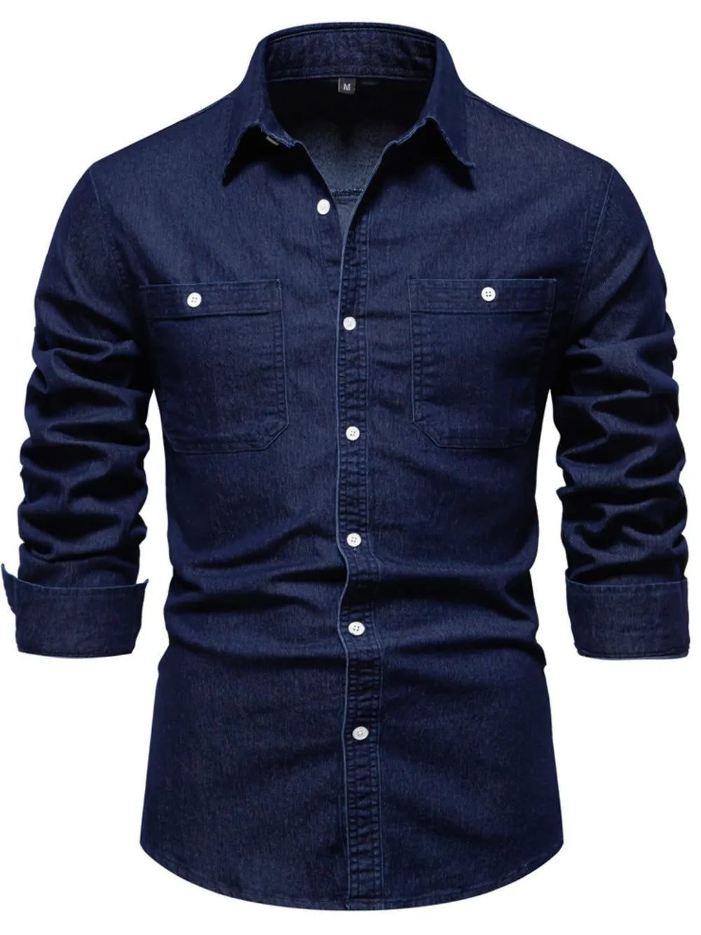 Men's Slim Fit Denim Shirt