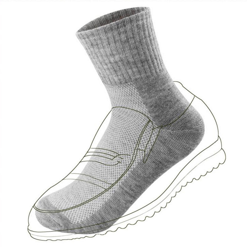 Women's Basic Solid Colour 3 Pairs Socks