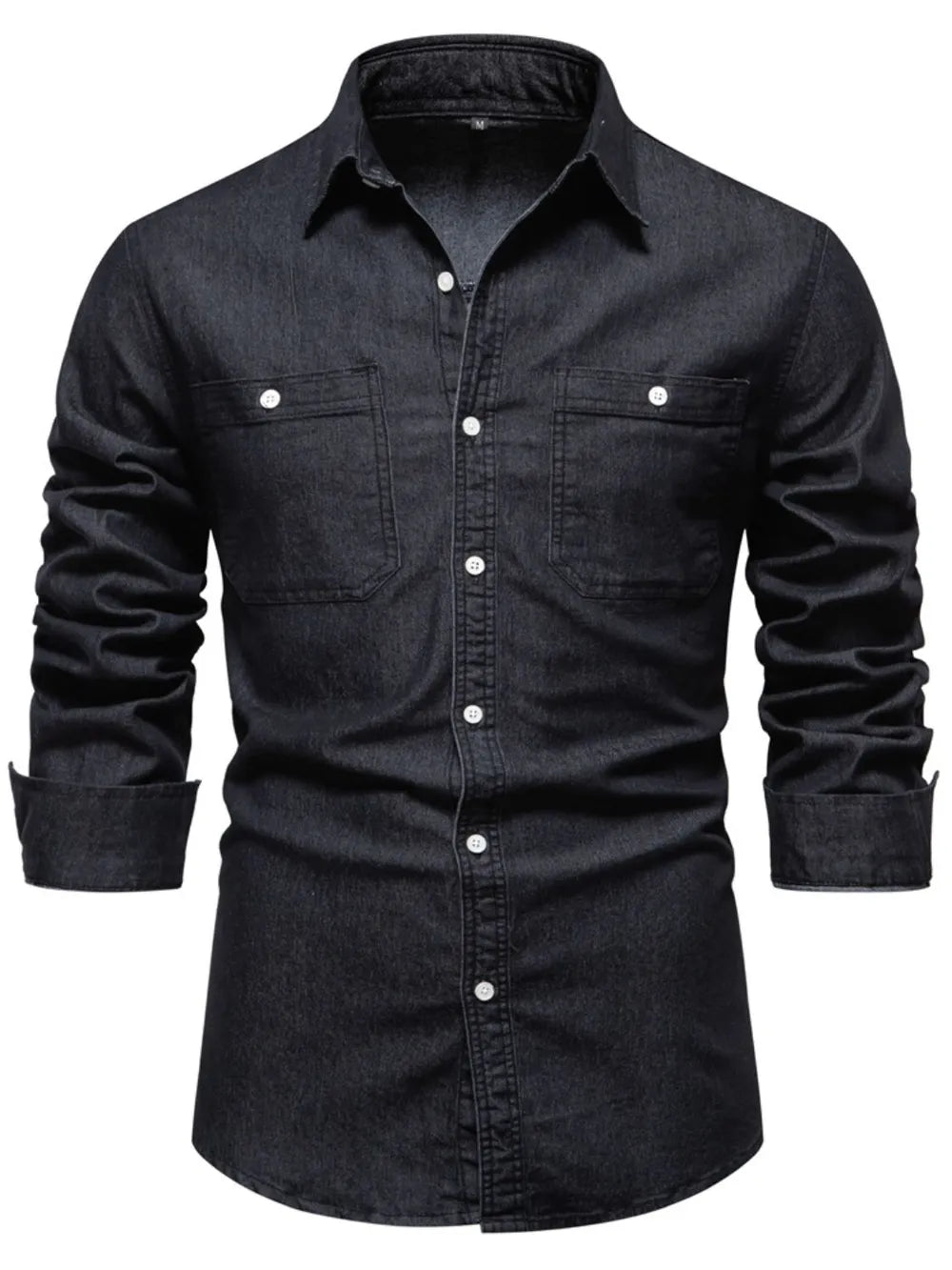 Men's Slim Fit Denim Shirt
