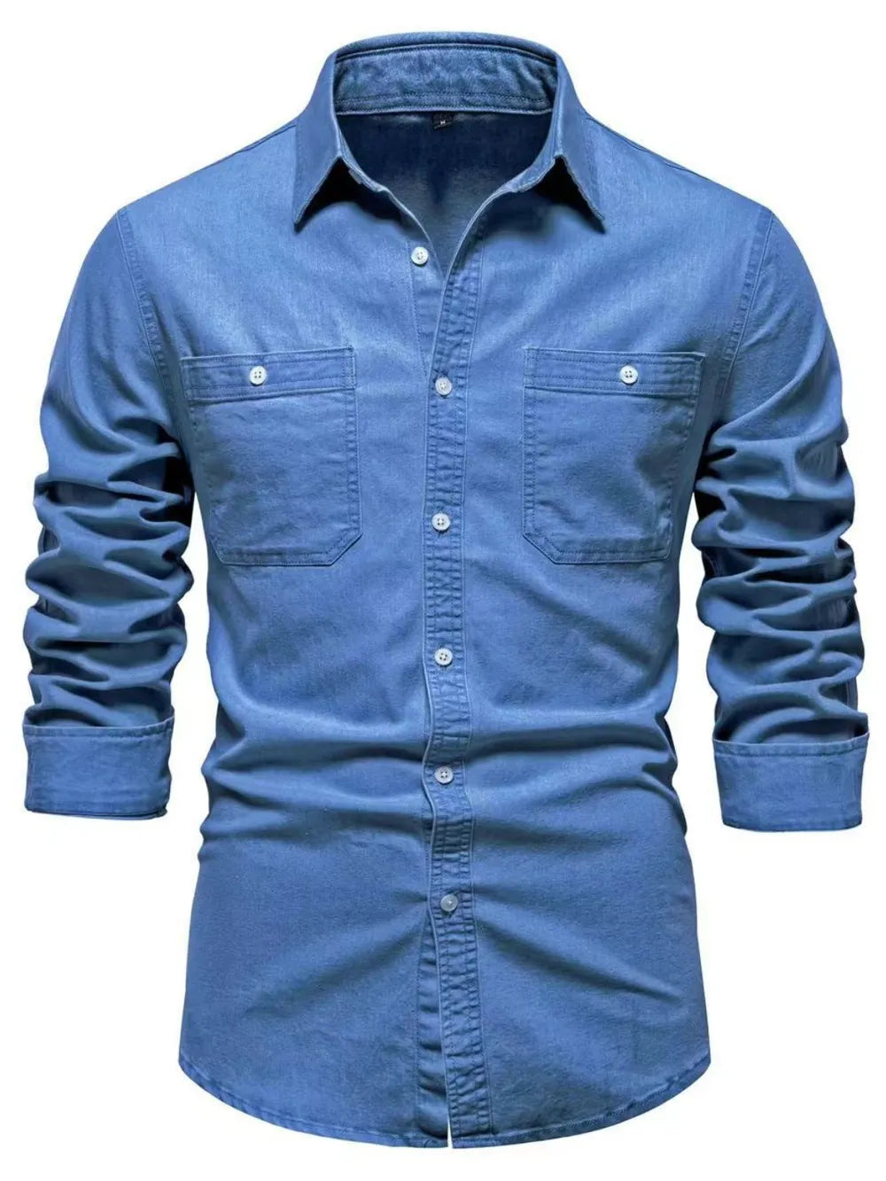 Men's Slim Fit Denim Shirt