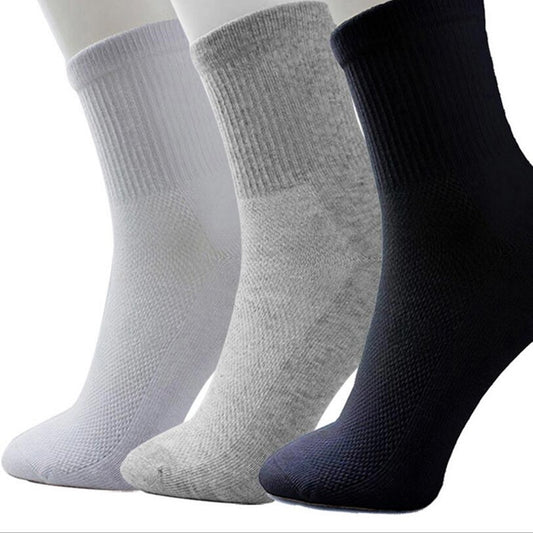 Women's Basic Solid Colour 3 Pairs Socks