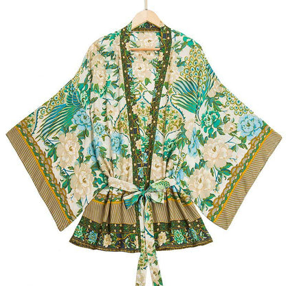 Women's Bohemian Style Kimono Robe