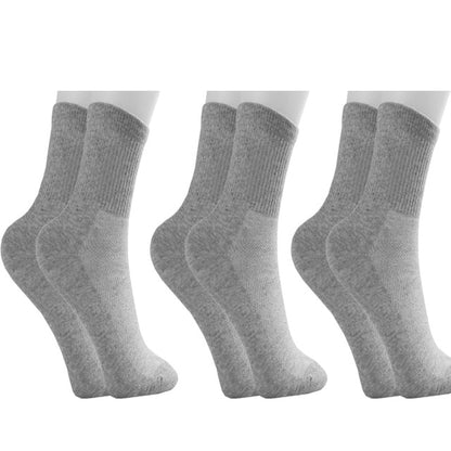 Women's Basic Solid Colour 3 Pairs Socks