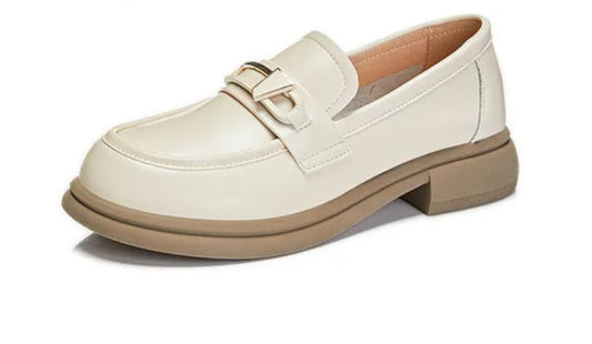 Women's Faux Leather Chunky Loafers