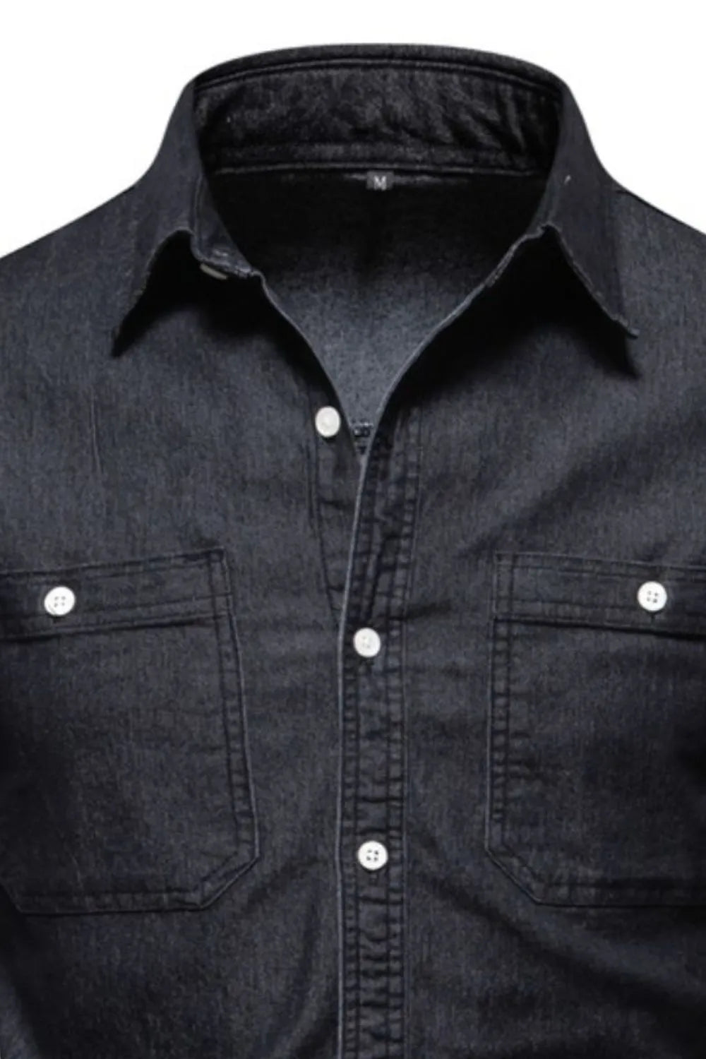 Men's Slim Fit Denim Shirt