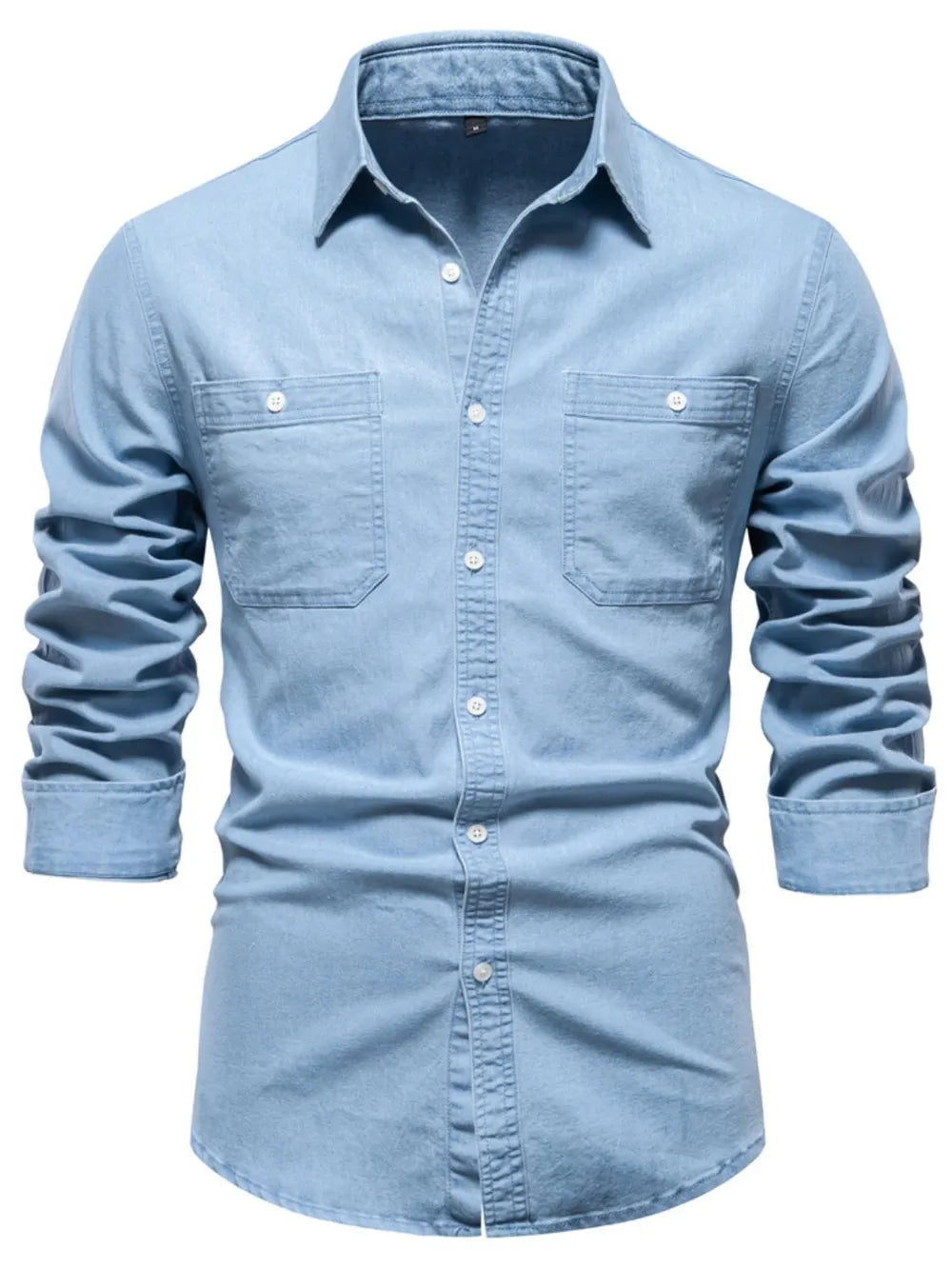 Men's Slim Fit Denim Shirt