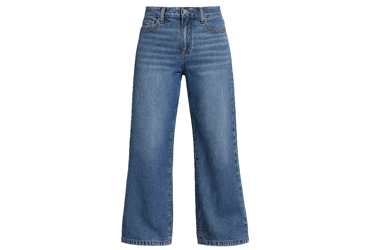 Women's Wide Leg Flare Denim Jeans