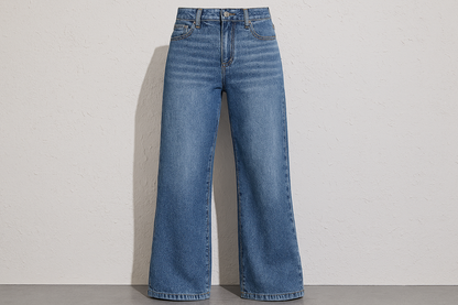 Women's Wide Leg Flare Denim Jeans