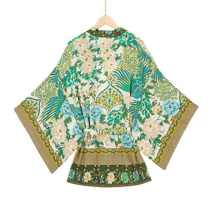 Women's Bohemian Style Kimono Robe